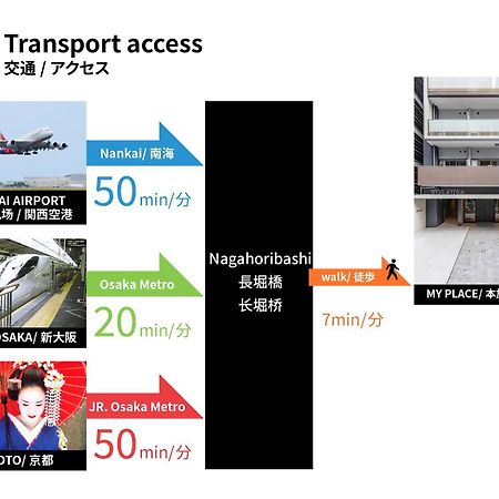 大阪市Fds Auraアパートメント エクステリア 写真